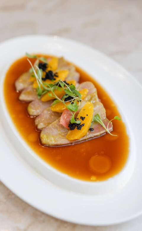 Hamachi Crudo
